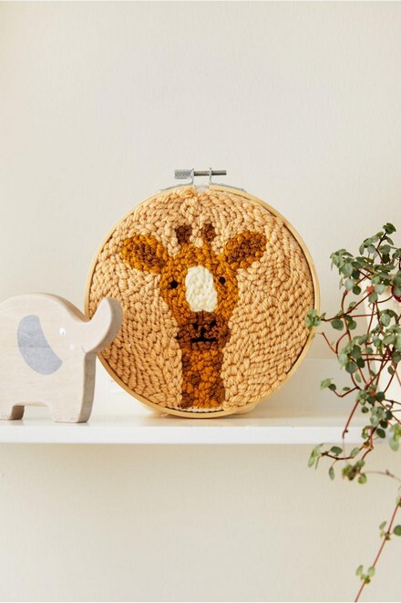PN010K Kit punch needle - Georgette la Girafe - Gift of stitch