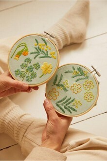 TB169 Mindful Making - Duo Kit broderie - Sous-bois enchant?