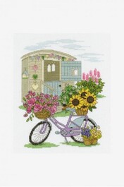 BK1549 FLOWERY BICYCLE