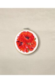 BK1817 Coquelicots ?carlates Kit point de croix-1
