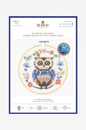 BK1925 Un hibou si mignon kit point de croix