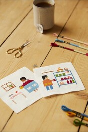 BK1965 Mindful Making - Duo Kit de point de croix - Pause caf?