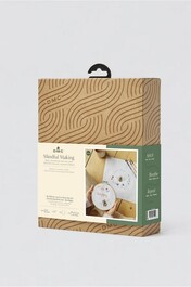 BK1966 Mindful Making - Duo Kit de point de croix - Bee Happy-1