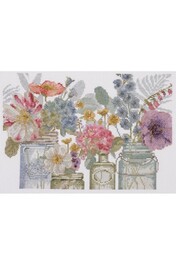 BL1167-76 Kit Aquarelle fleurs en bocaux