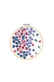 PN013K Kit punch needle petales hortensia