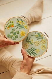 TB169 Mindful Making - Duo Kit broderie - Sous-bois enchant?