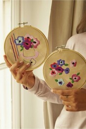 TB175 Mindful Making - Duo kit broderie An?mone