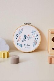 TB180 Kit Broderie - B?b? Cigogne - Gift of stitch