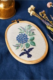 TB190-78 Kit broderie hortensia de Yumiko Higuchi