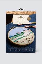 TB192 Kit broderie paysage printanier de Georgie K.Emery-1