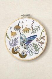 TB196 Kit broderie colibri par Christel Gouze-1