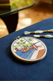 TB234 Kit broderie jardin d'hiver